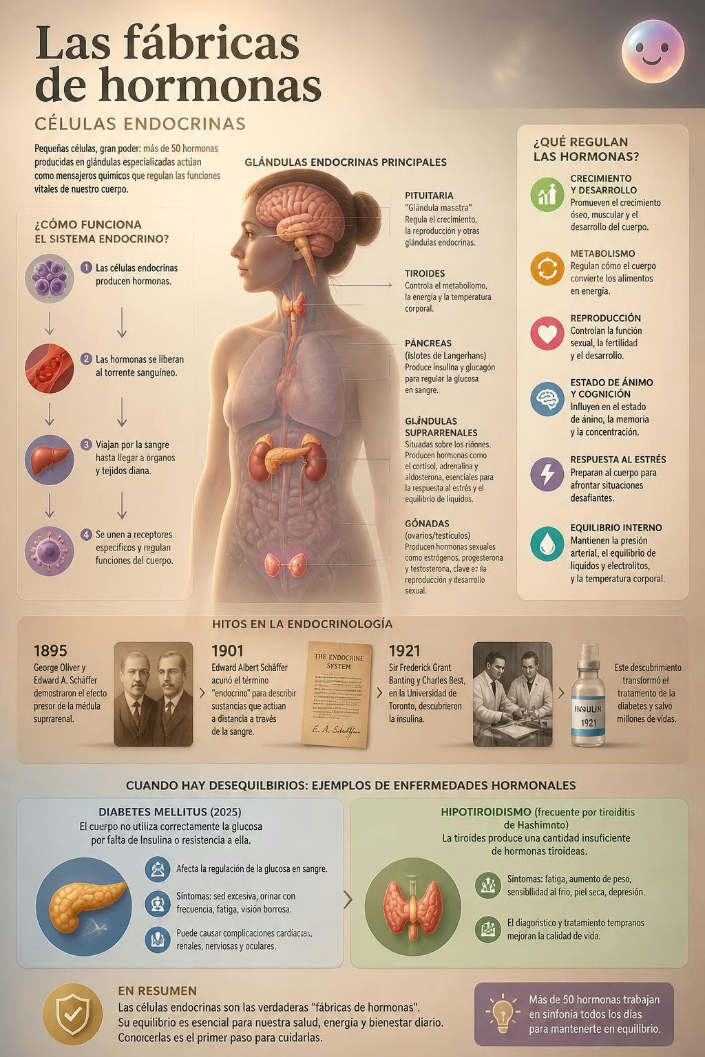 Tu páncreas funciona como un termostato invisible para el azúcar en sangre.