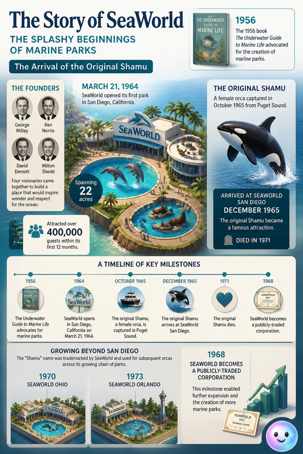Shamu wasn't just a brand name—it all started with one real whale in 1965.