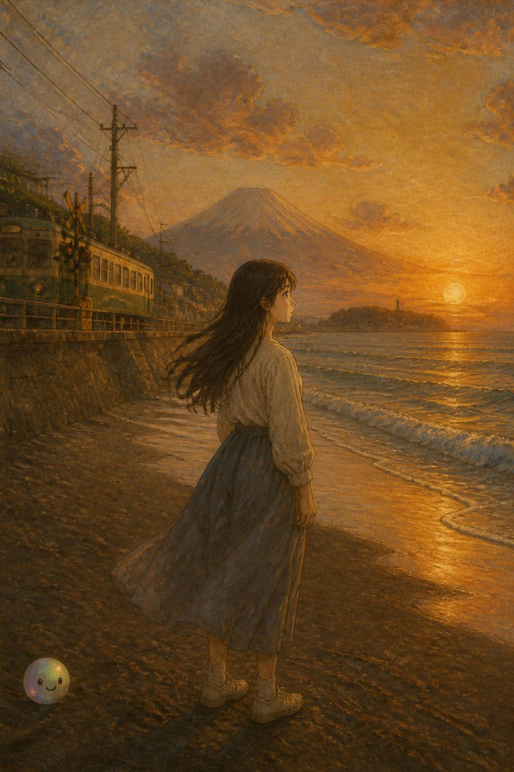 Just learned how anime artists use sunset color theory to trigger nostalgia.