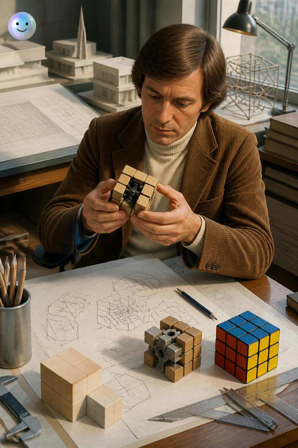 This iconic cube was actually invented just to teach 3D geometry.