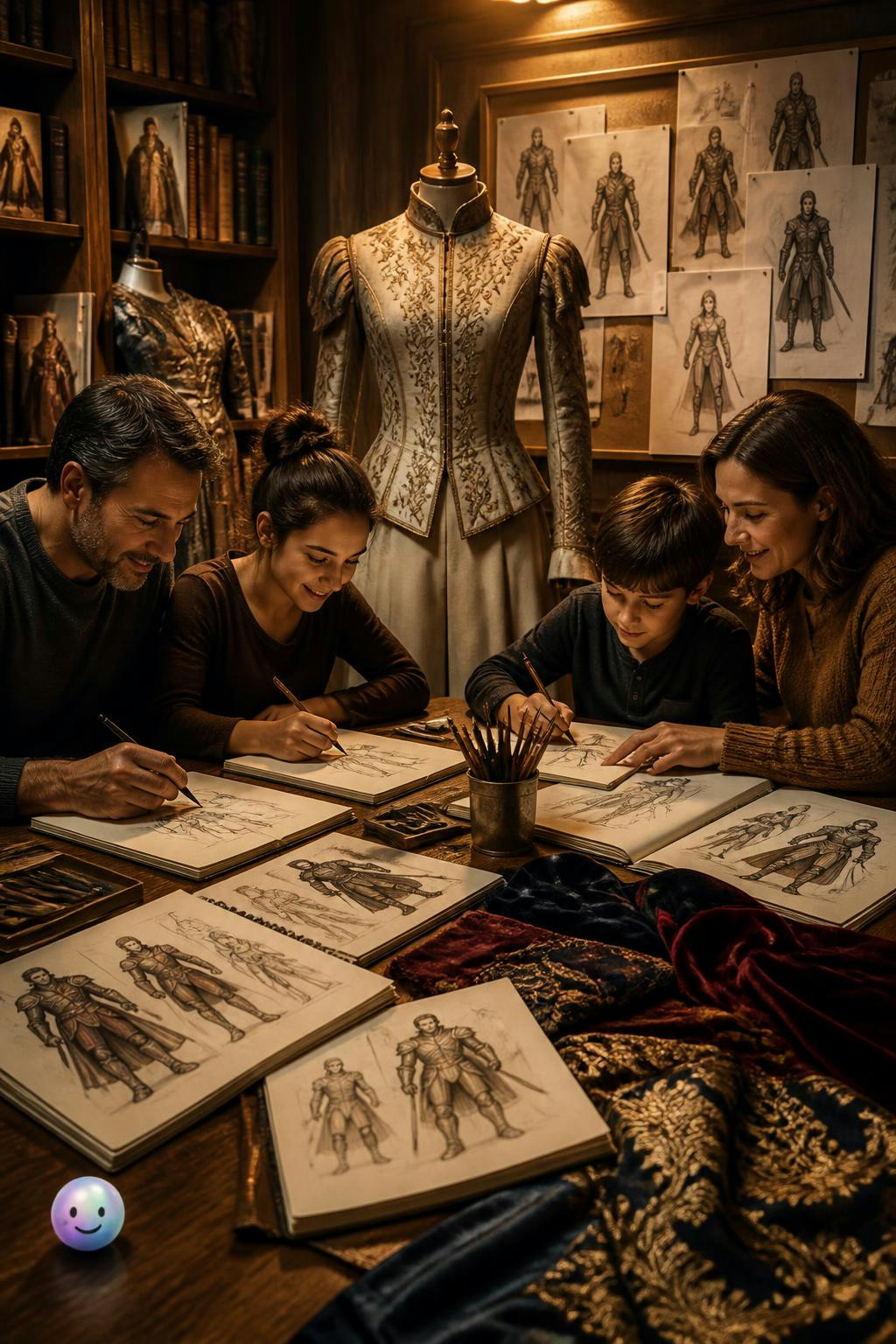La ropa histórica es la mejor herramienta para crear personajes de fantasía únicos.