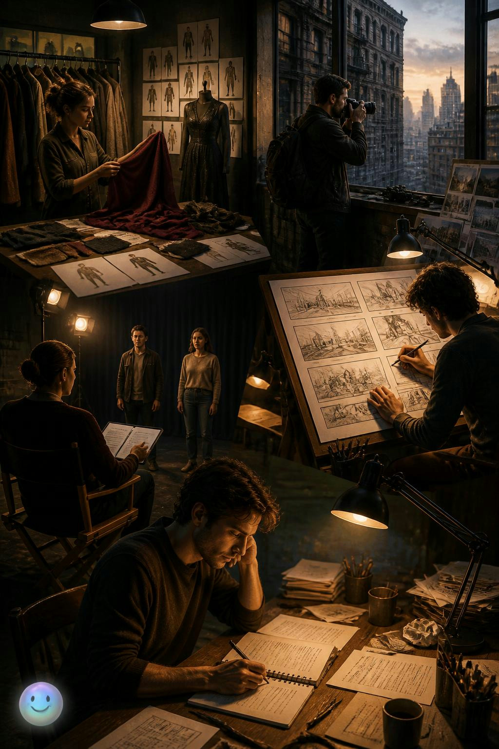 Toda película se construye en papel mucho antes de encender la cámara.