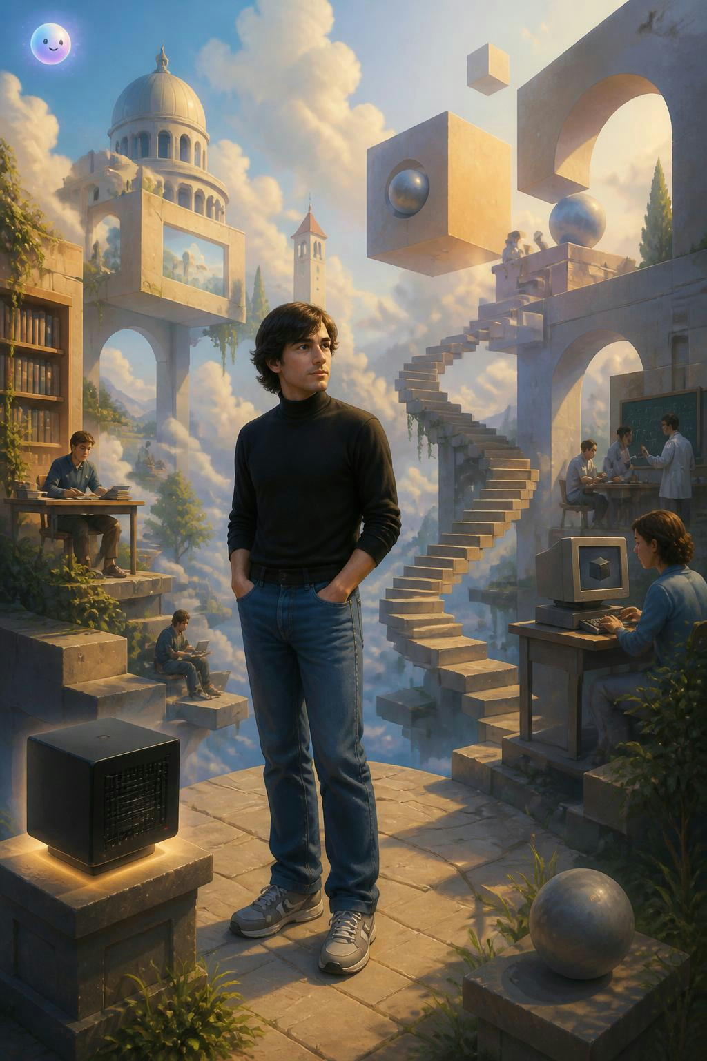 Jobs found his second act by building the dream machine for college labs.