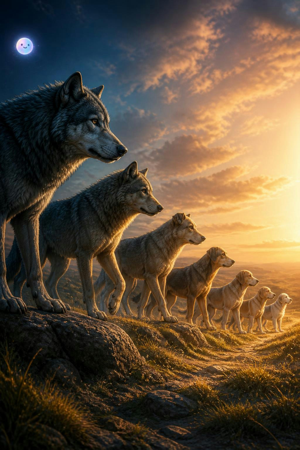 Me voló la cabeza entender cómo el lobo evolucionó hasta ser el perro de hoy.