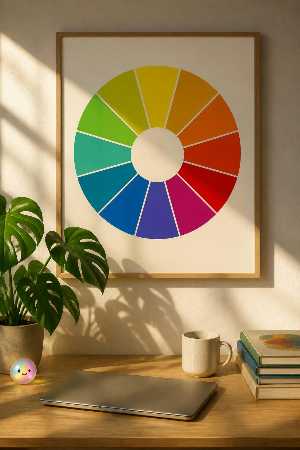 Es increíble cómo los colores opuestos se necesitan entre sí para resaltar.
