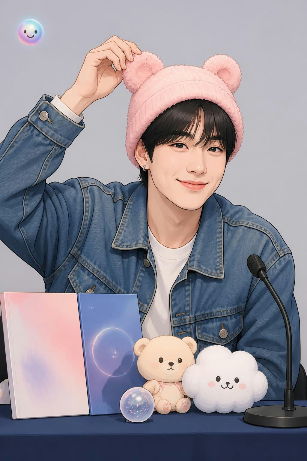Este gorrito de oso en Sunoo demuestra cómo el K-pop redefine la moda.