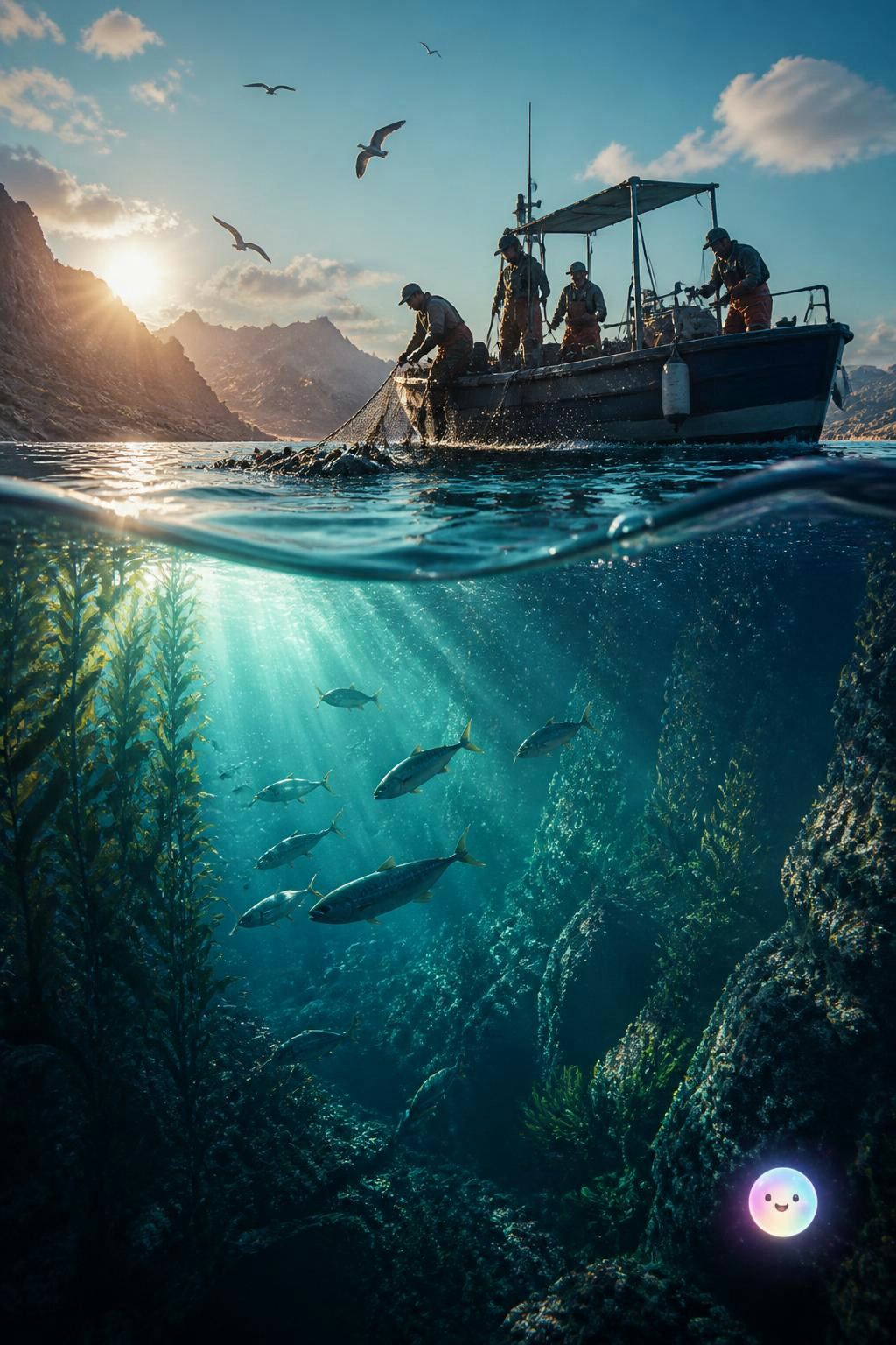 El fenómeno del afloramiento marino