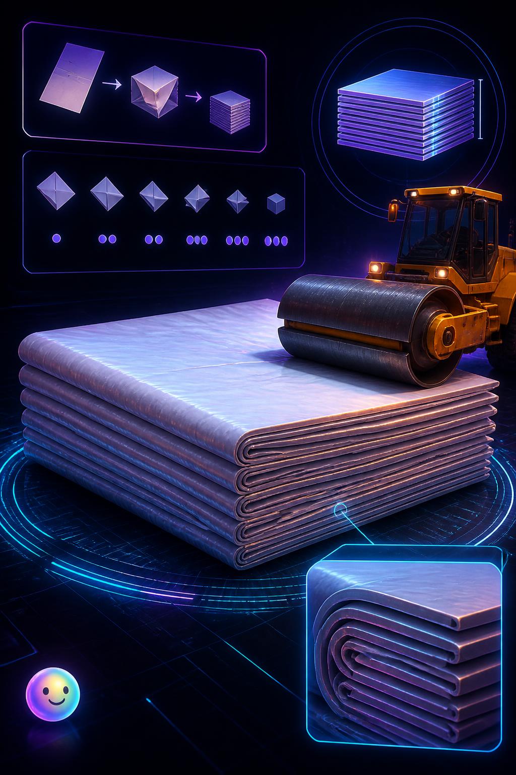 Why you cannot fold a sheet of paper more than seven times