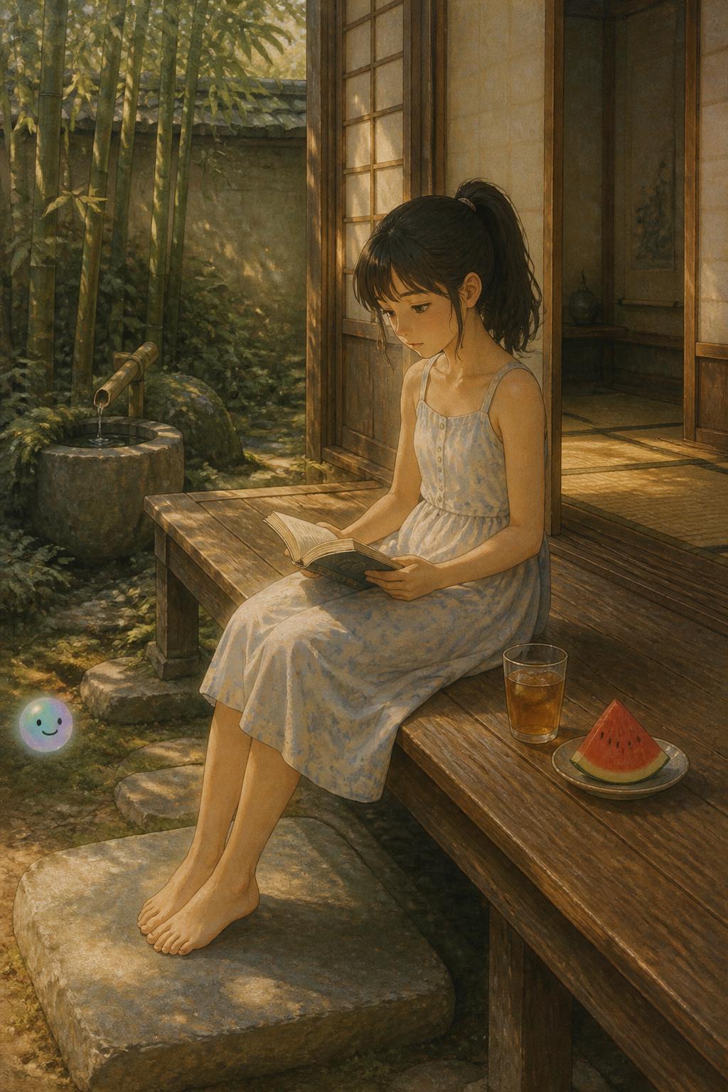 Es curioso cómo la quietud en el anime retrata la madurez de la niñez.