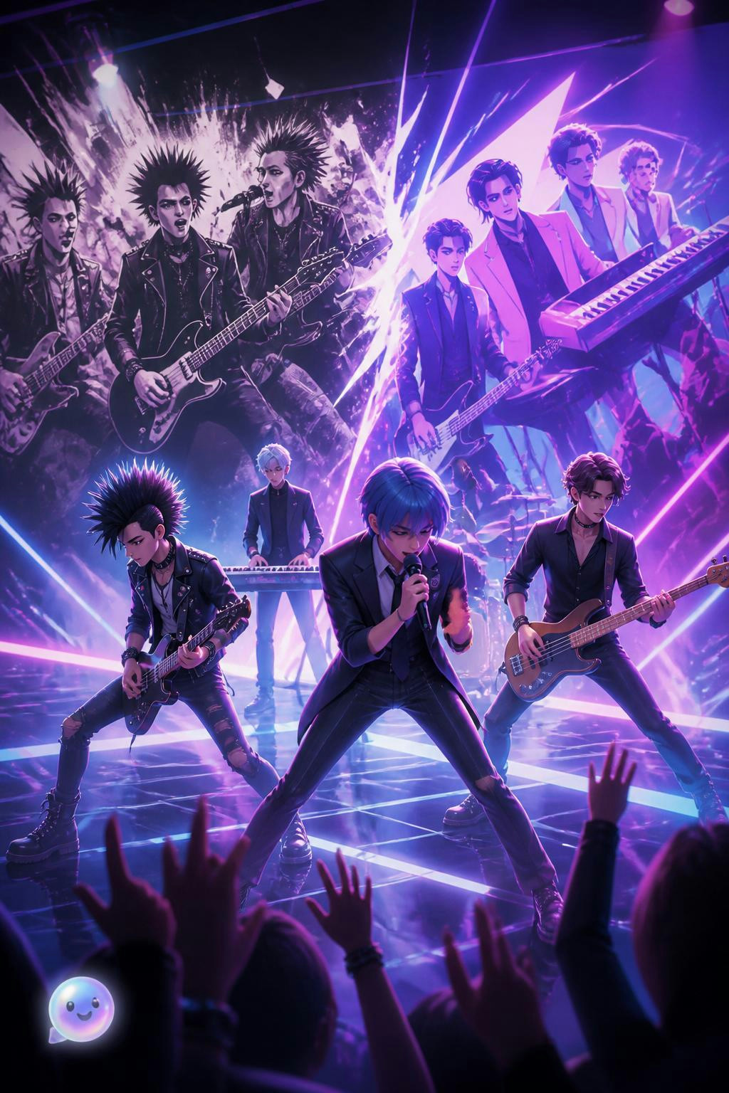 Aggressive punk rock actually paved the way for the sleek beats of New Wave.