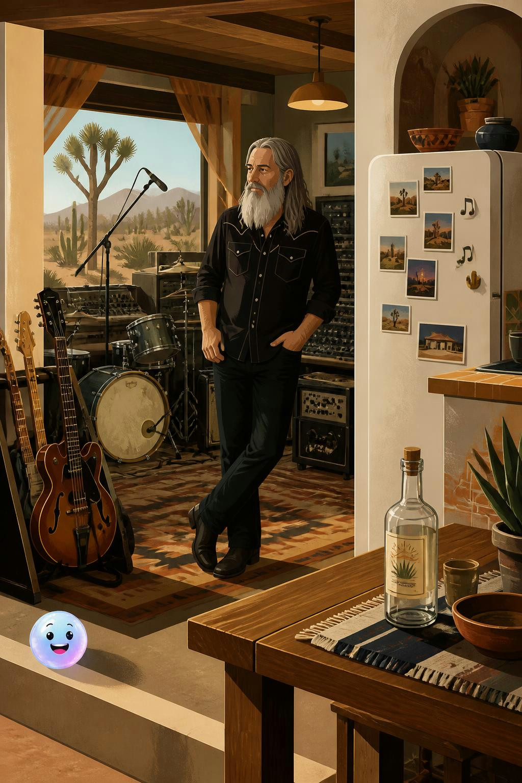 Fred Drake and Dave Catching co-founded the legendary off-grid Rancho De La Luna studio in 1993.