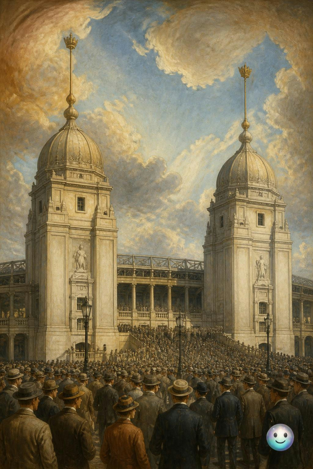 El templo de Wembley se levantó en solo 300 días para durar un solo año.