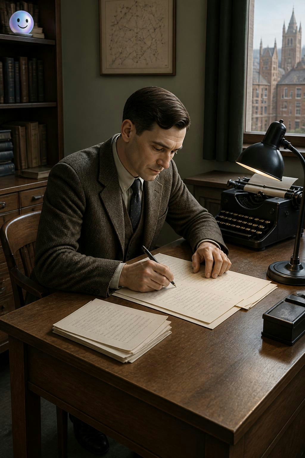 The ultimate test for modern AI was actually written by hand in 1950.