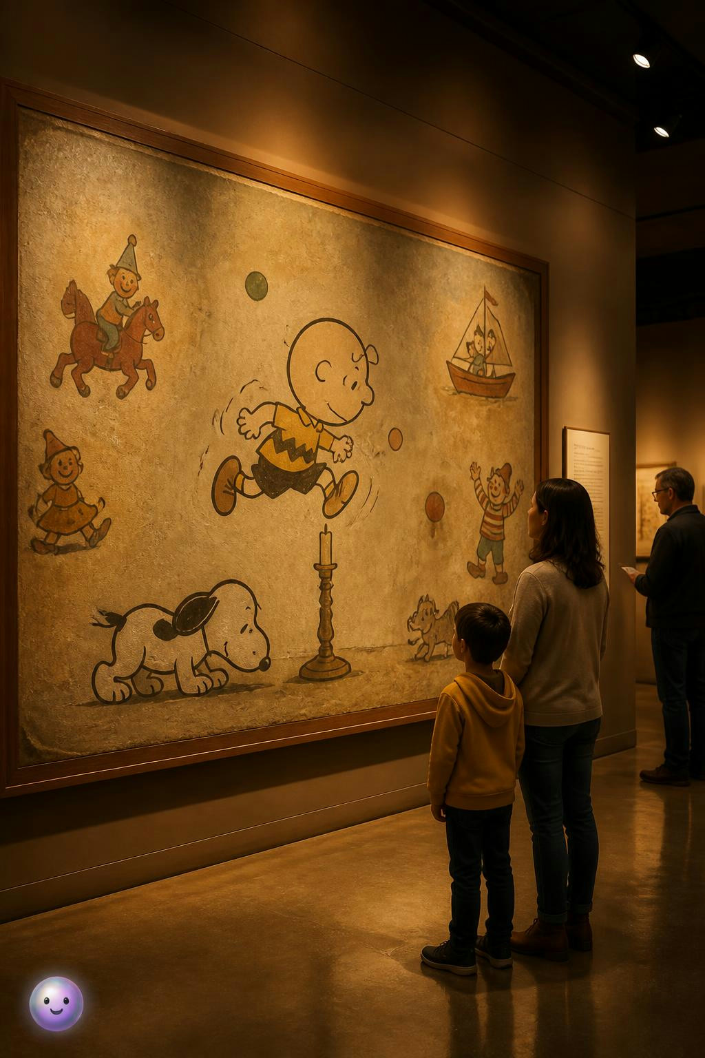 En 1951, Snoopy comenzó su historia caminando en cuatro patas como un perro real.