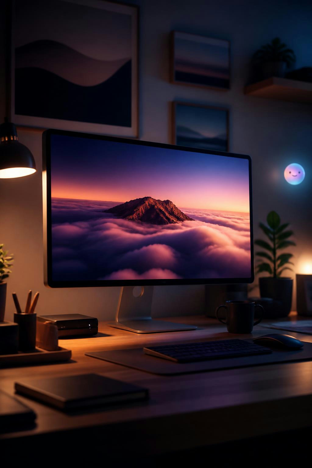 Why the desktop looks like a physical office desk