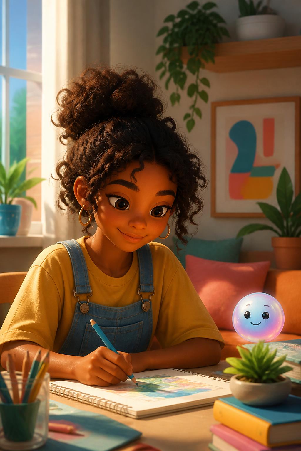 Hearing Doria's voice instantly lowers stress levels for her friend Kat.