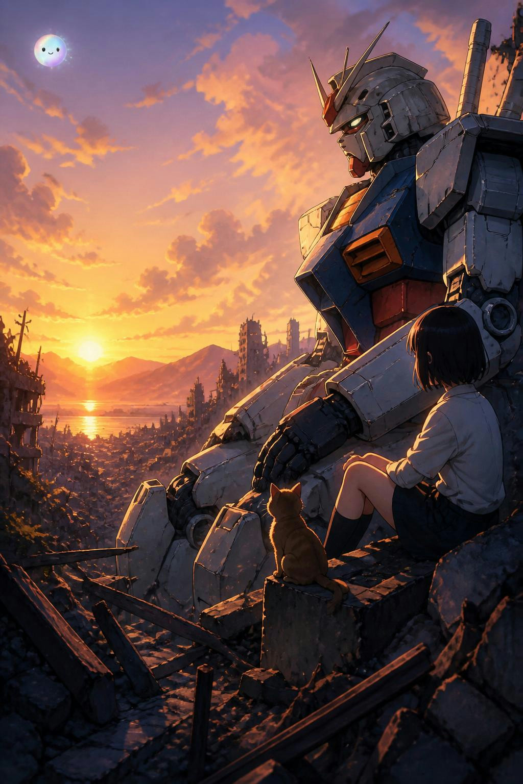I just learned Gundam is actually a gritty war drama about human conflict.