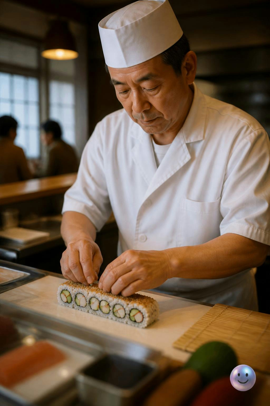 Just learned the California roll was invented in Canada to hide the seaweed!