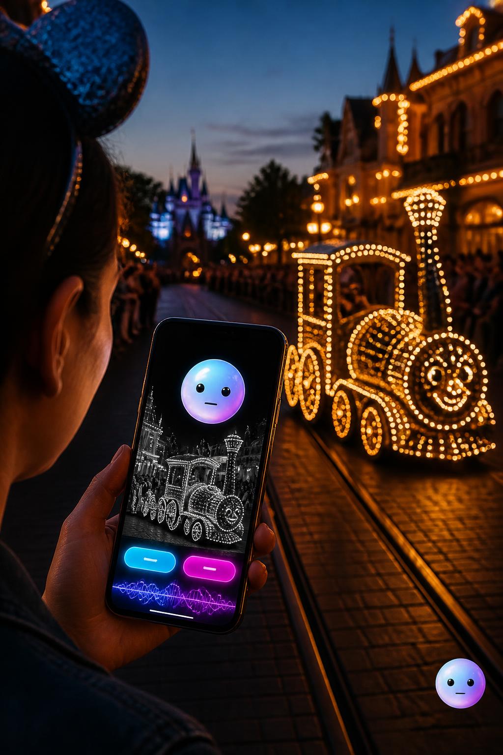Disney permanently transformed theme parks in 1972 using synthesizer music and half a million lights.