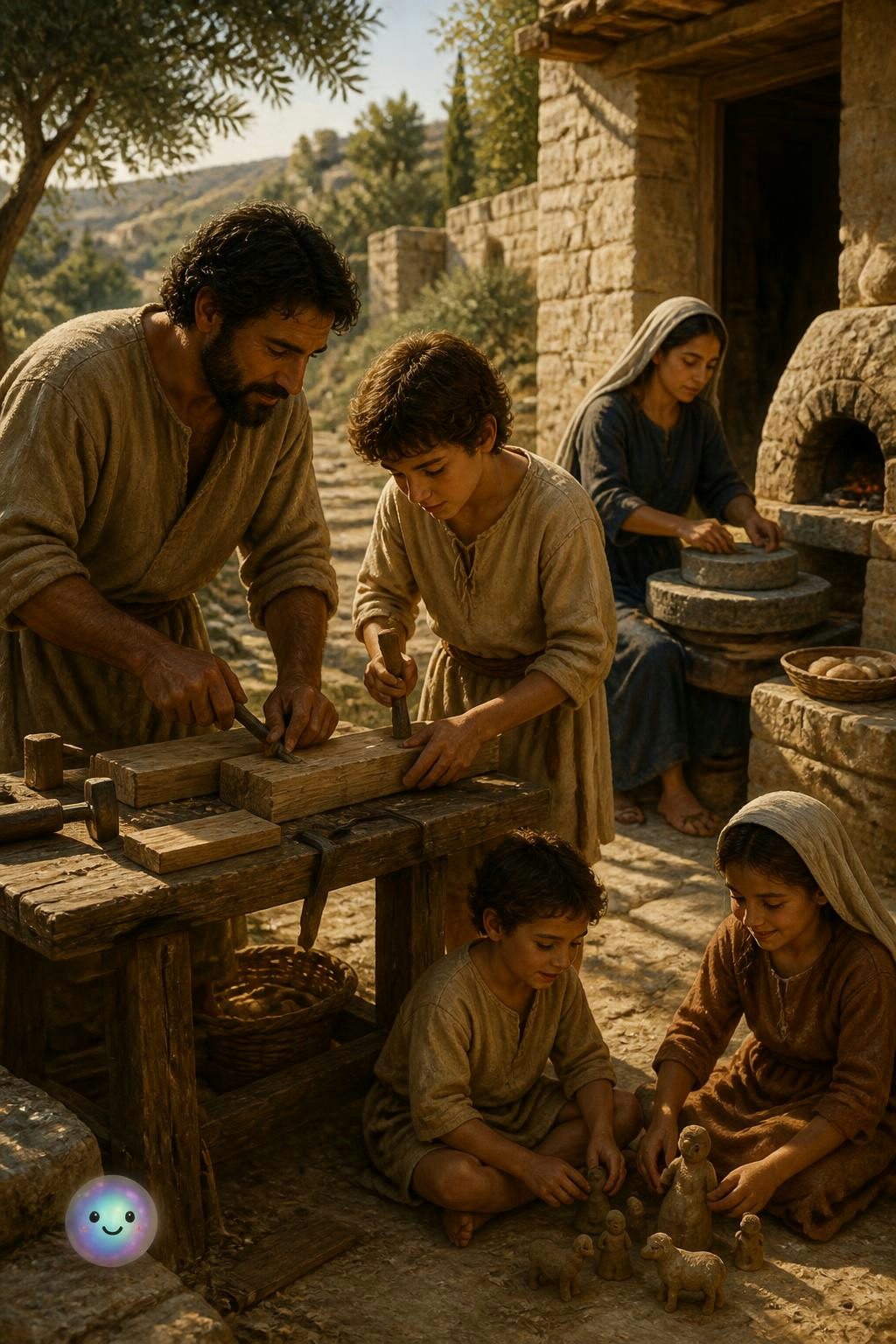 Jesús de Nazaret creció con hermanos que al principio no creían en él.