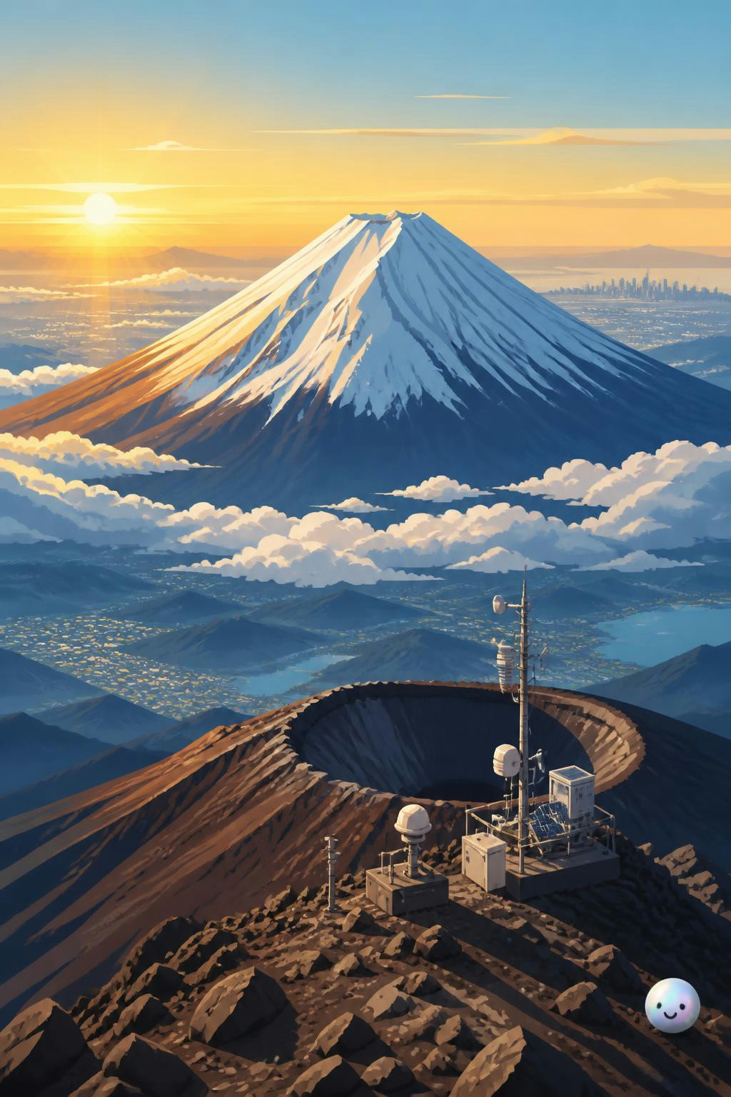 El monte Fuji mide exactos 3776 metros, una escala difícil de dimensionar.