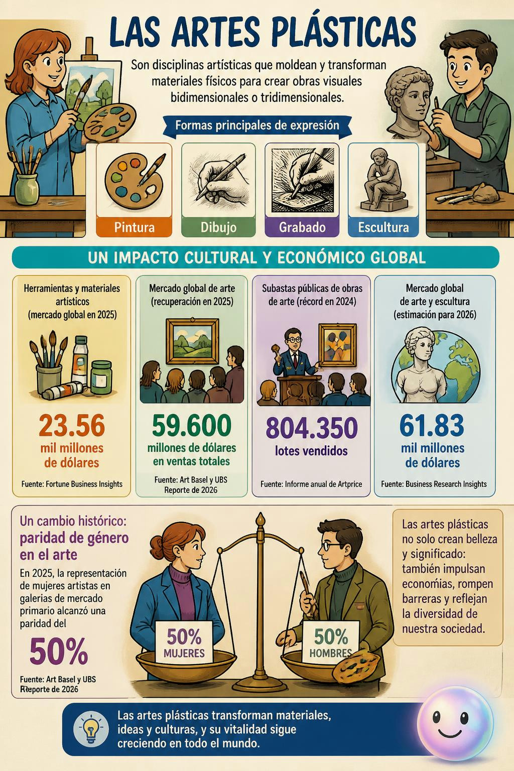 La materia física se vuelve maleable para dar cuerpo a lo que sentimos.