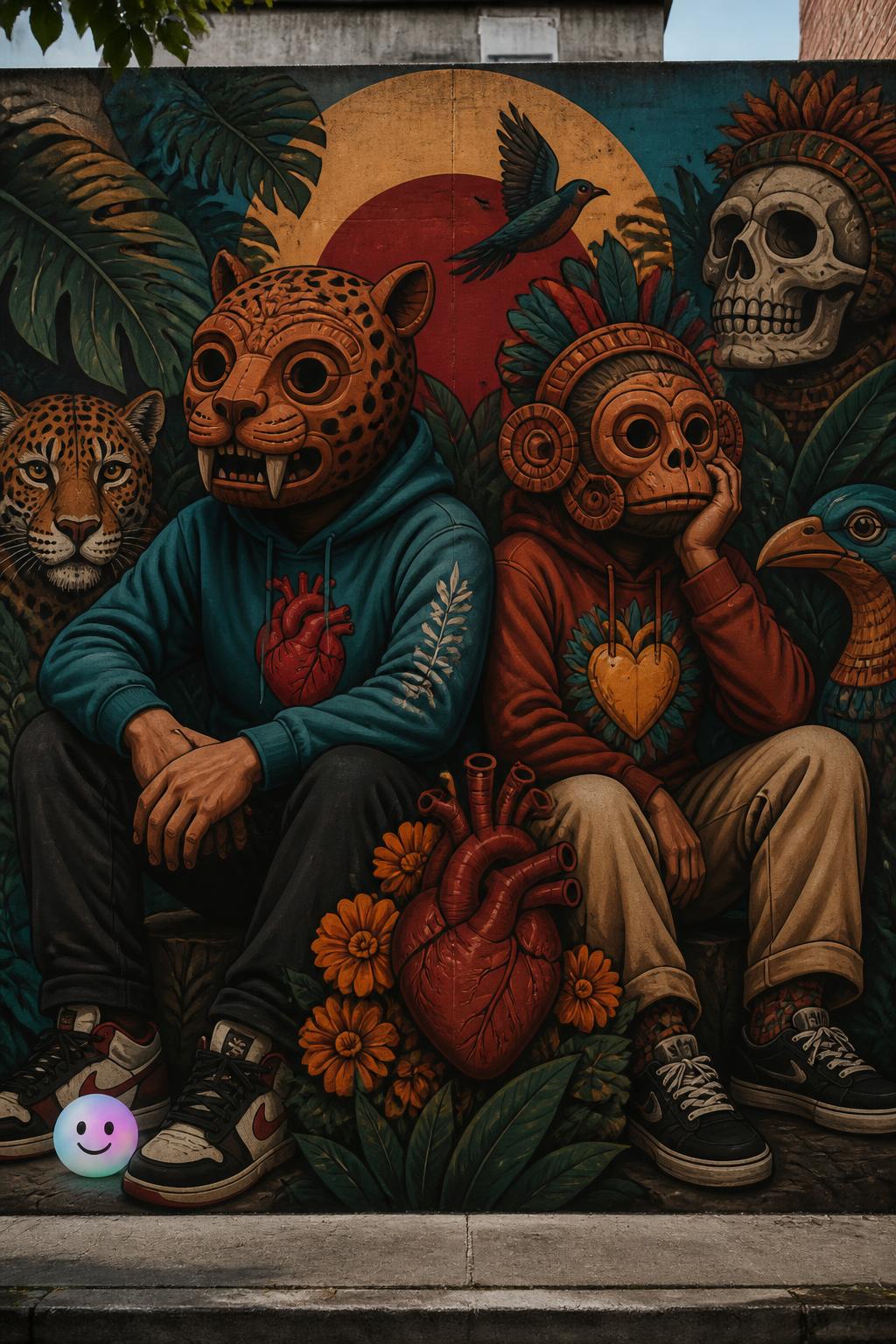 Sometimes hiding our faces is the only way to connect on a deeper level.