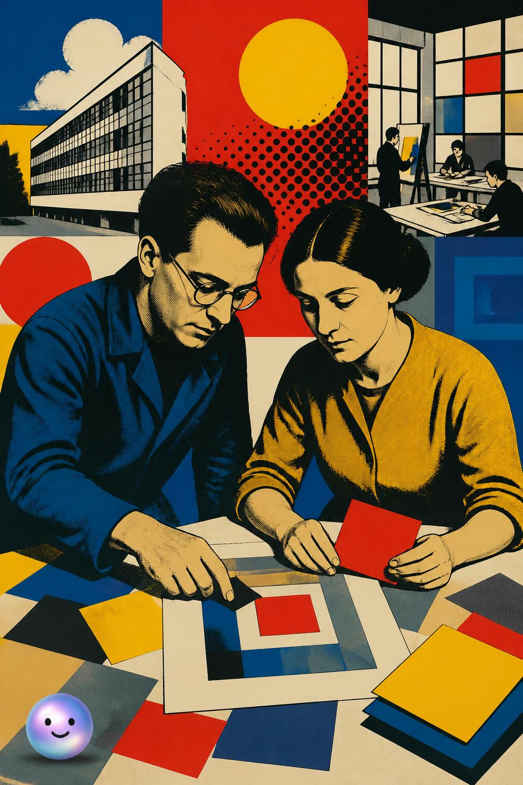 I never realized a Bauhaus love story is what shaped modern design.