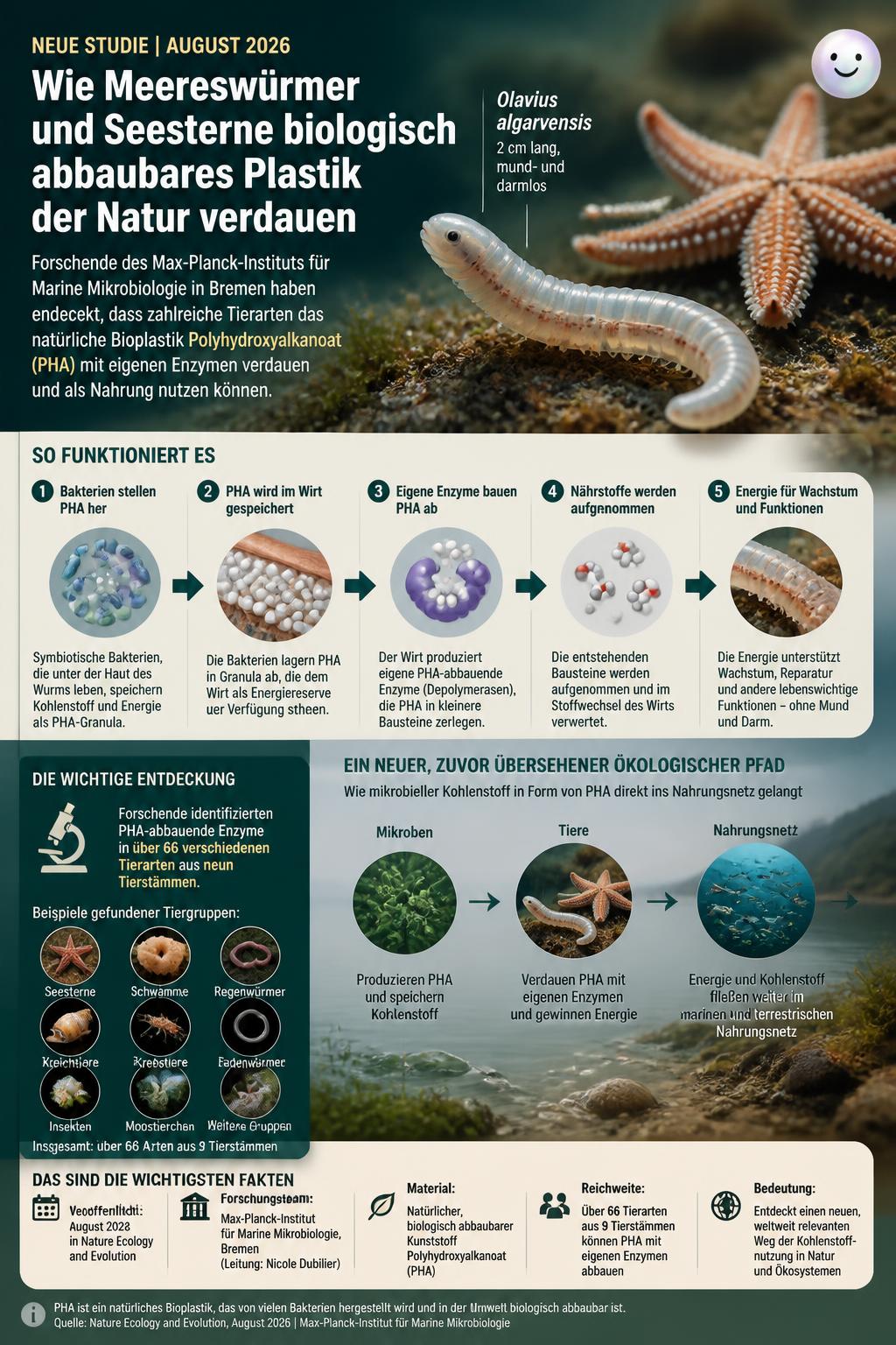 Tiere fressen seit Jahrmillionen natürliches Plastik!