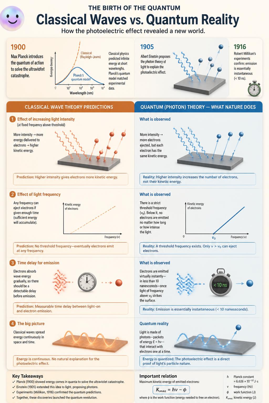 Max Planck’s 1900 discovery proved that energy scales change completely at the quantum level.