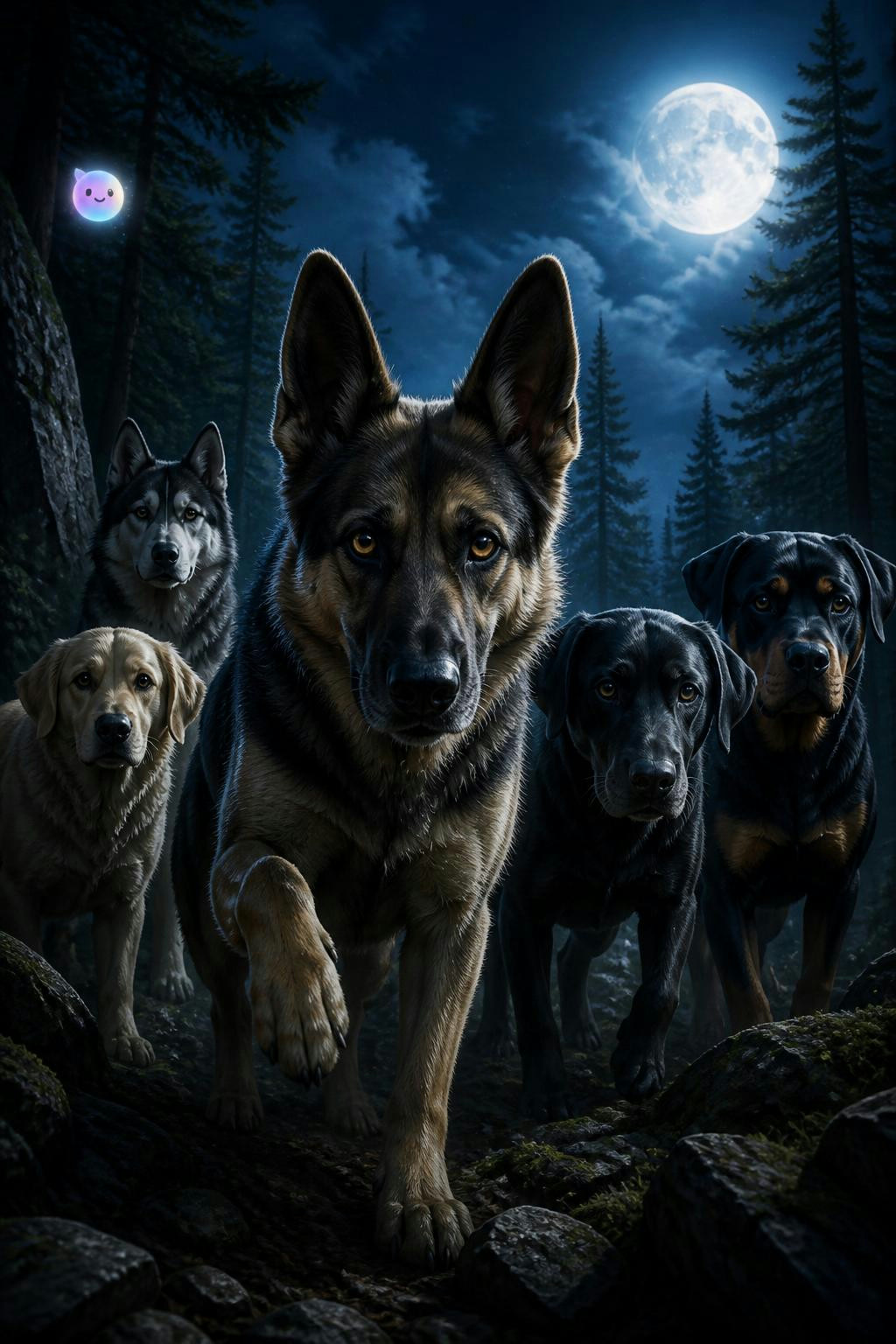 Por qué los perros ven mejor de noche