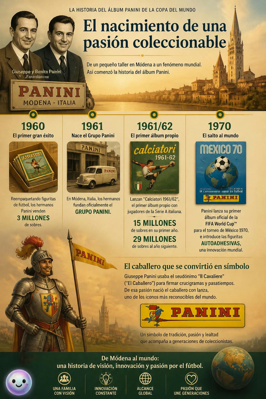 Our global sticker obsession actually started with one quirky knight mascot.