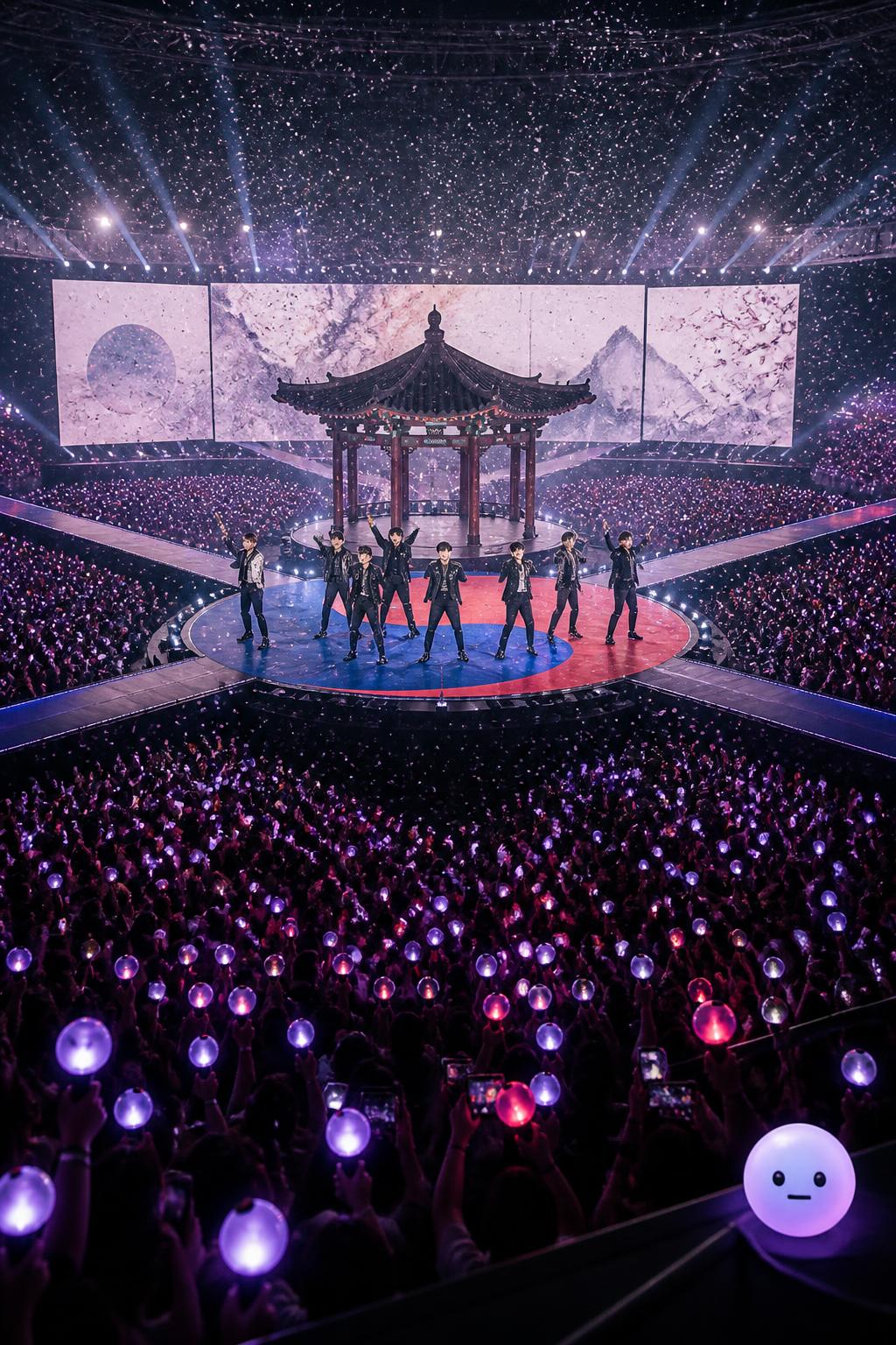 BTS y su club ARMY transformaron los estadios en una red global de empatía.