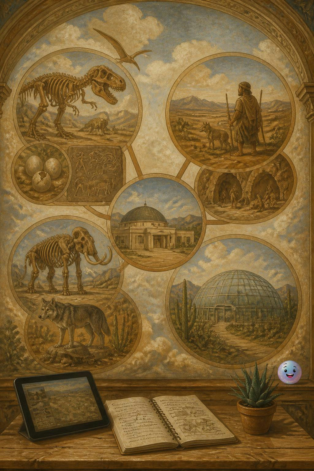 El Museo del Desierto demuestra que Coahuila fue un gran mar lleno de dinosaurios