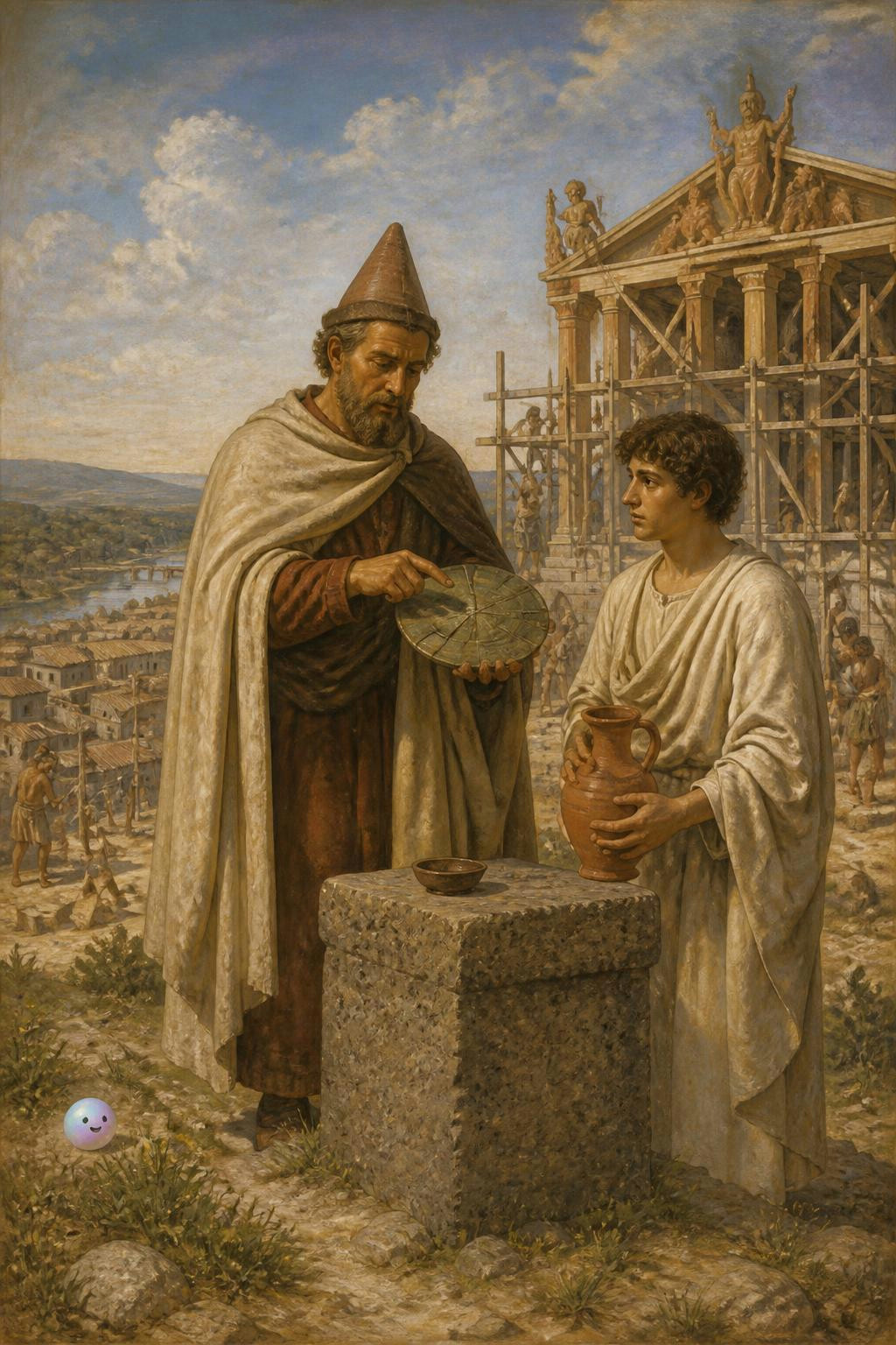 Los sacerdotes etruscos enseñaron a los romanos a leer el destino en hígados de bronce.