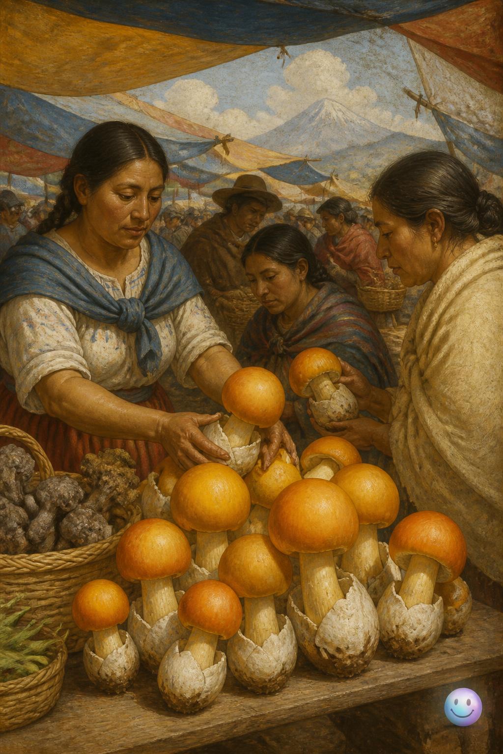 Foragers in central Mexico name the golden Caesar's mushroom after a traditional drinking gourd.