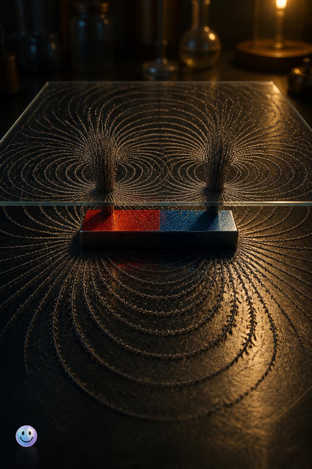 Those invisible magnetic lines actually snap back like giant rubber bands.