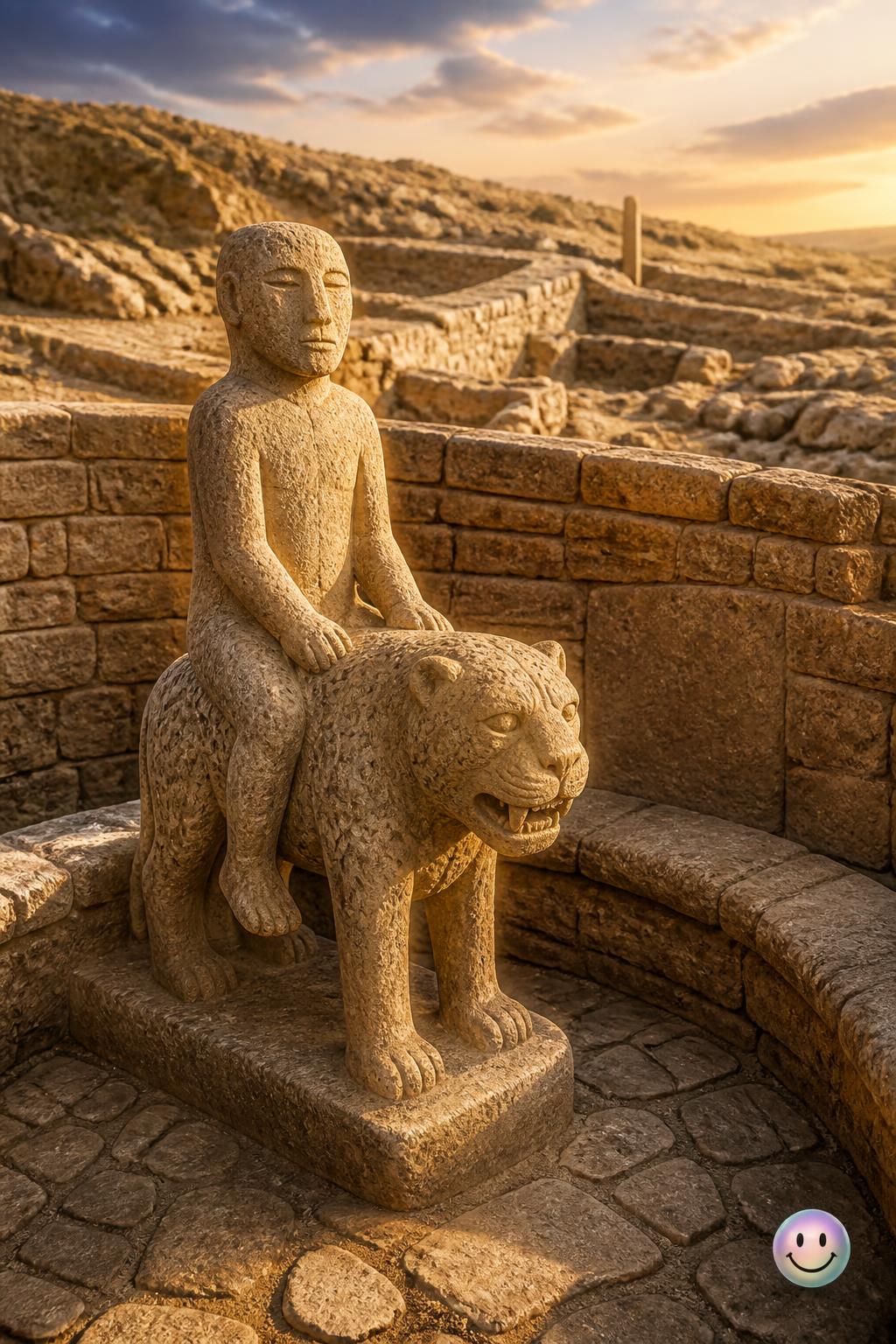 Un cavaliere di leopardi di 11.000 anni fa!