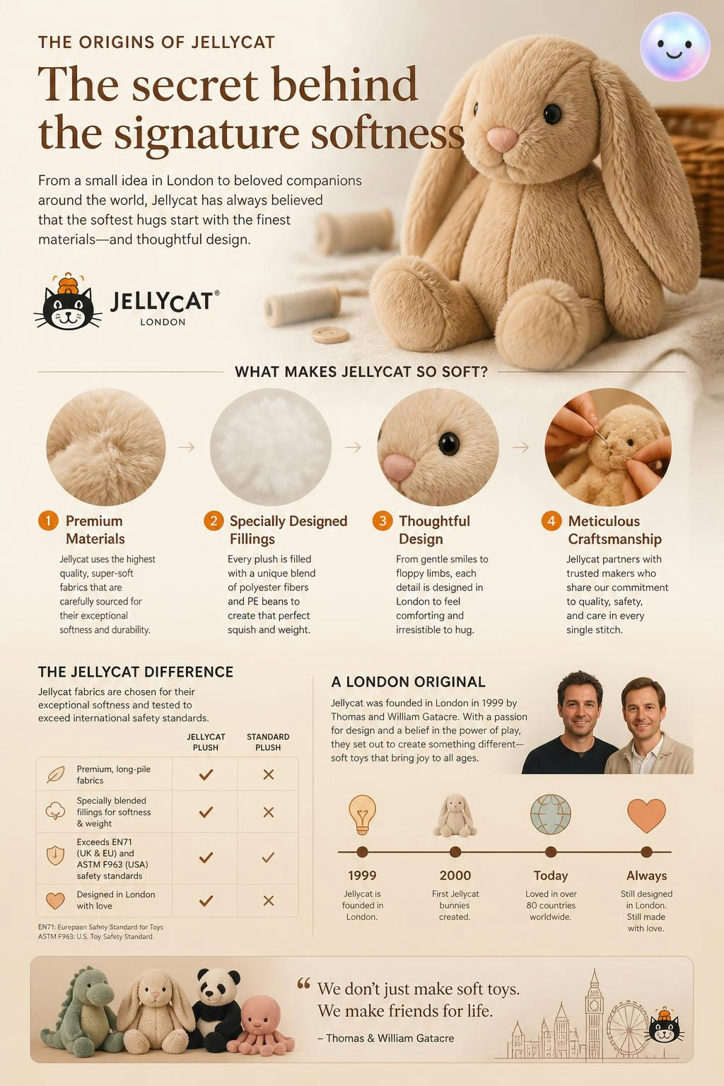 The secret behind the signature softness