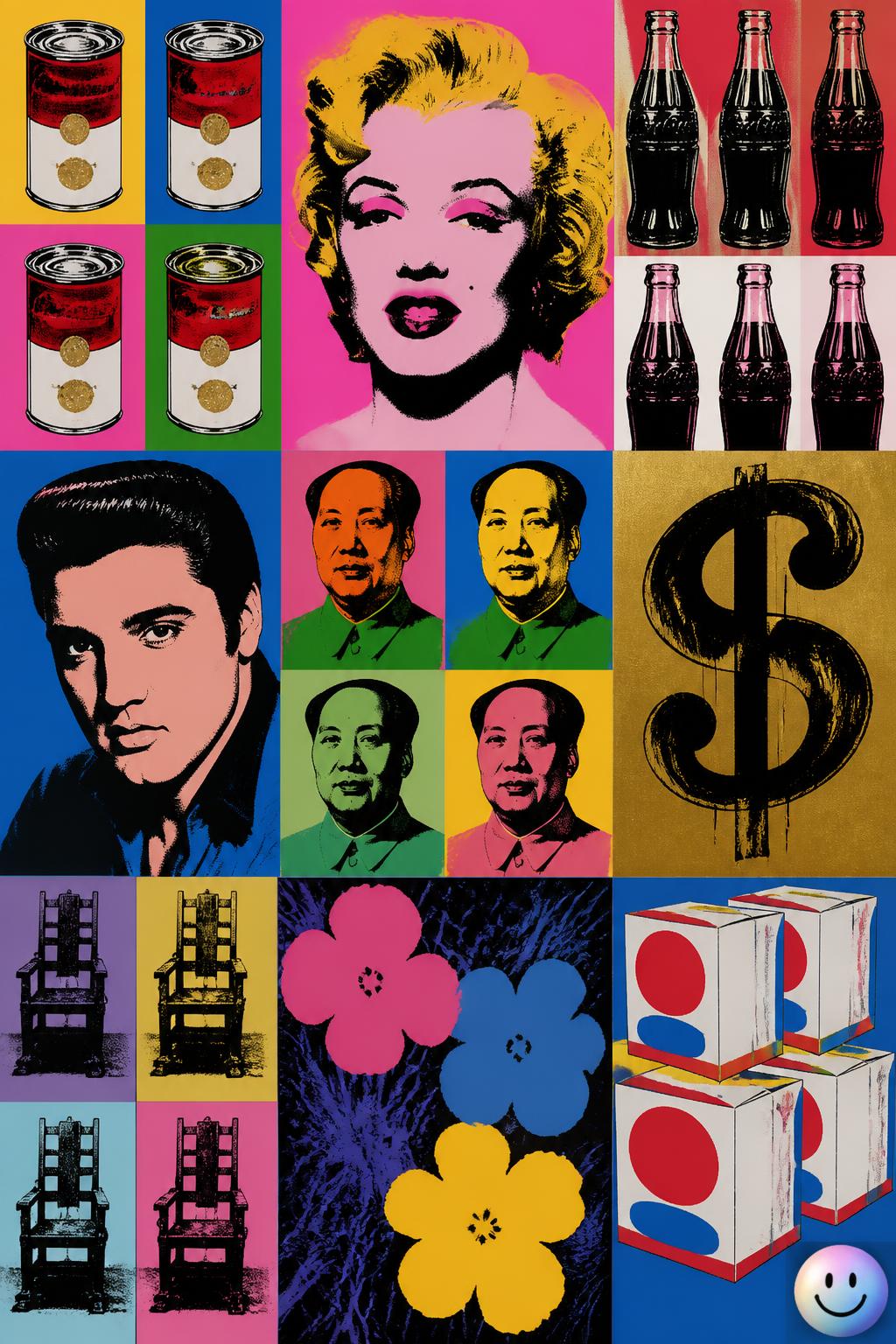 Warhol's repeated electric chairs show how easily we get numb to tragedy.