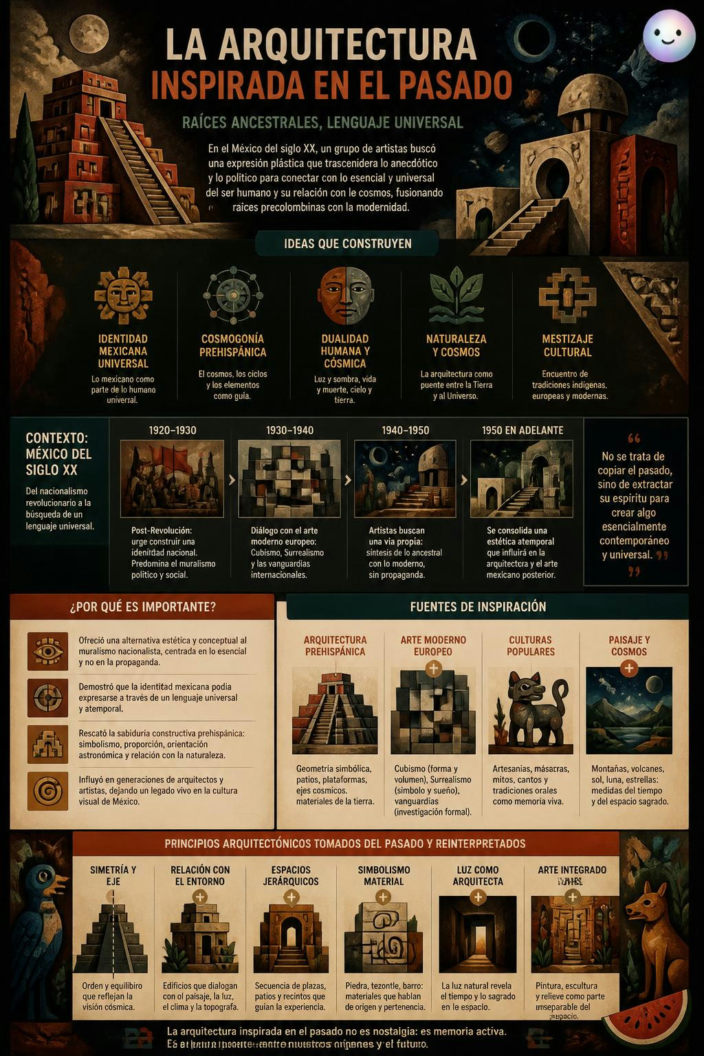 La arquitectura inspirada en el pasado