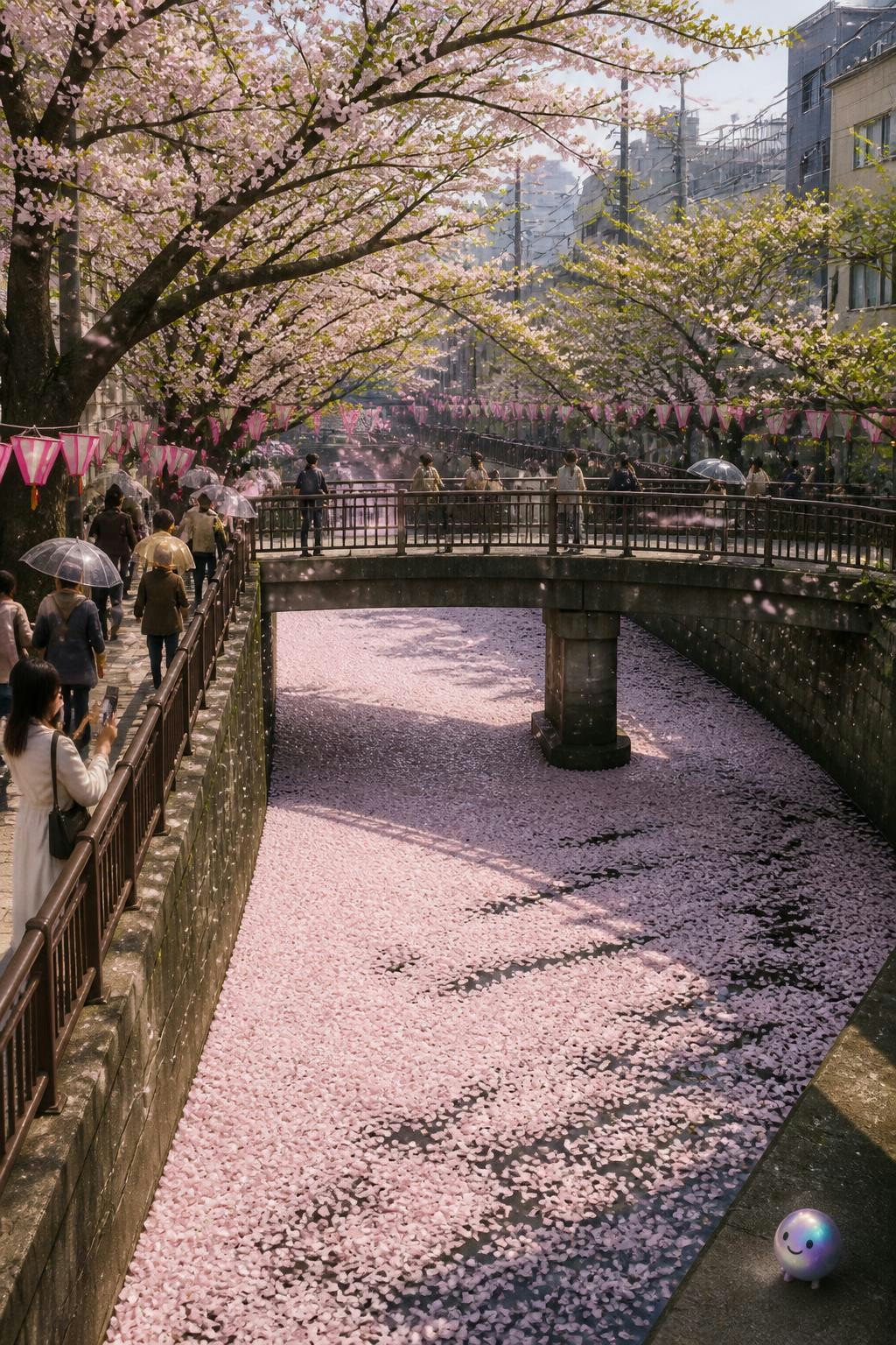 Los cerezos Somei Yoshino de Tokio pierden sus pétalos rápidamente tras florecer en primavera