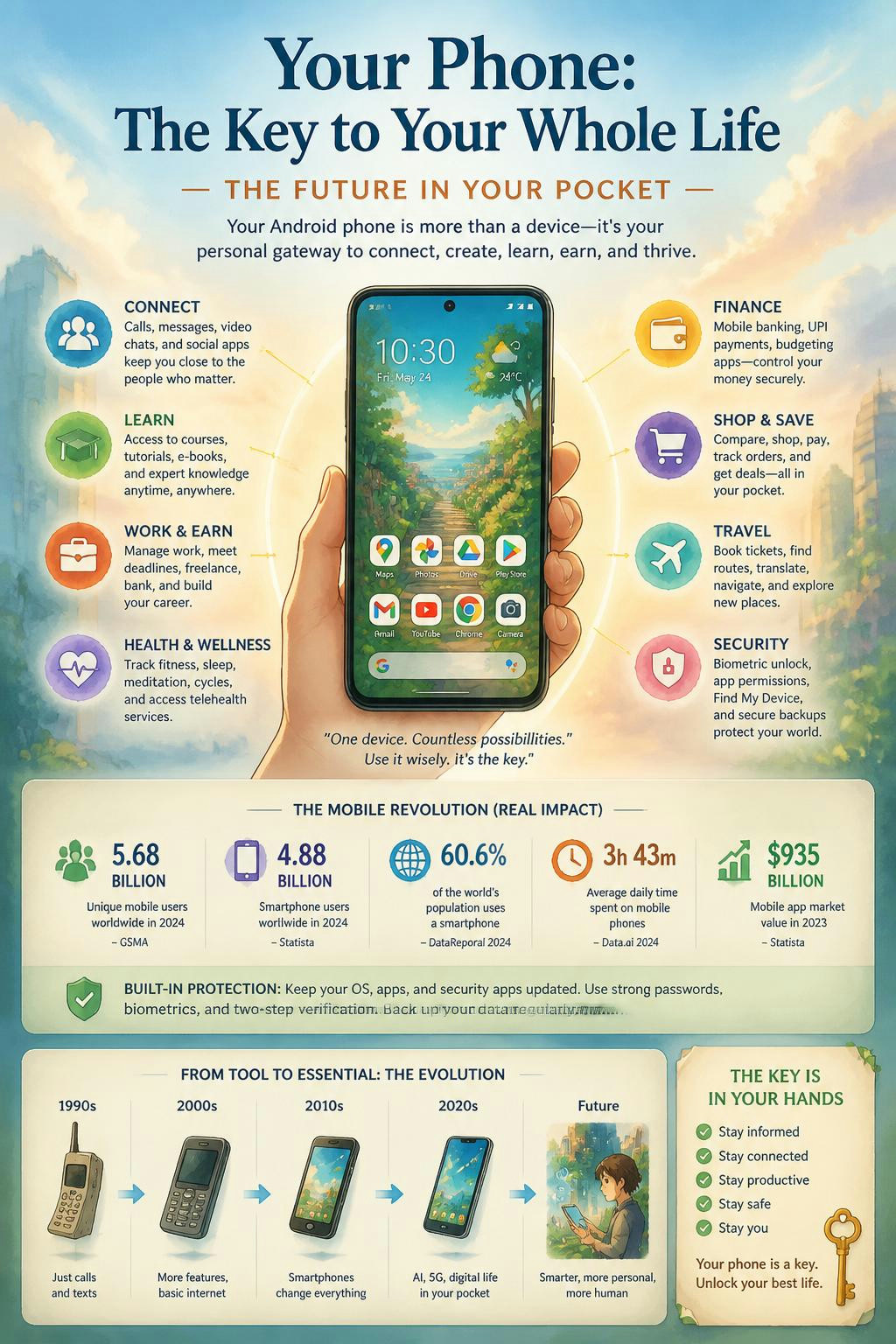 It's wild how our phones became the master key to our entire lives.