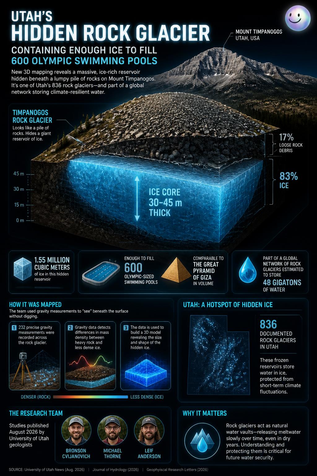The Hidden Ice Giant Under Utah's Rocks