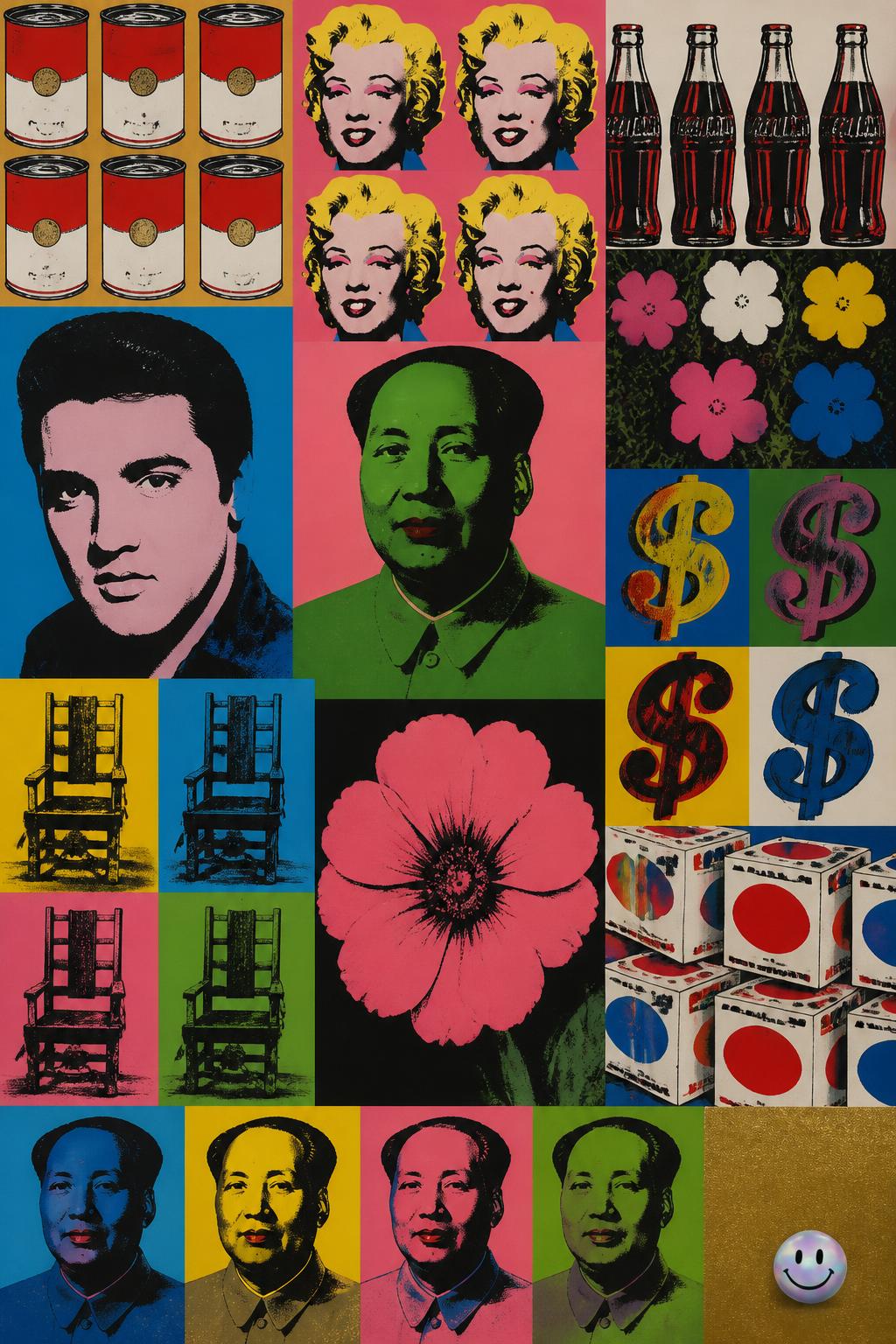 Just found out Warhol’s first soup cans were displayed like a grocery aisle.