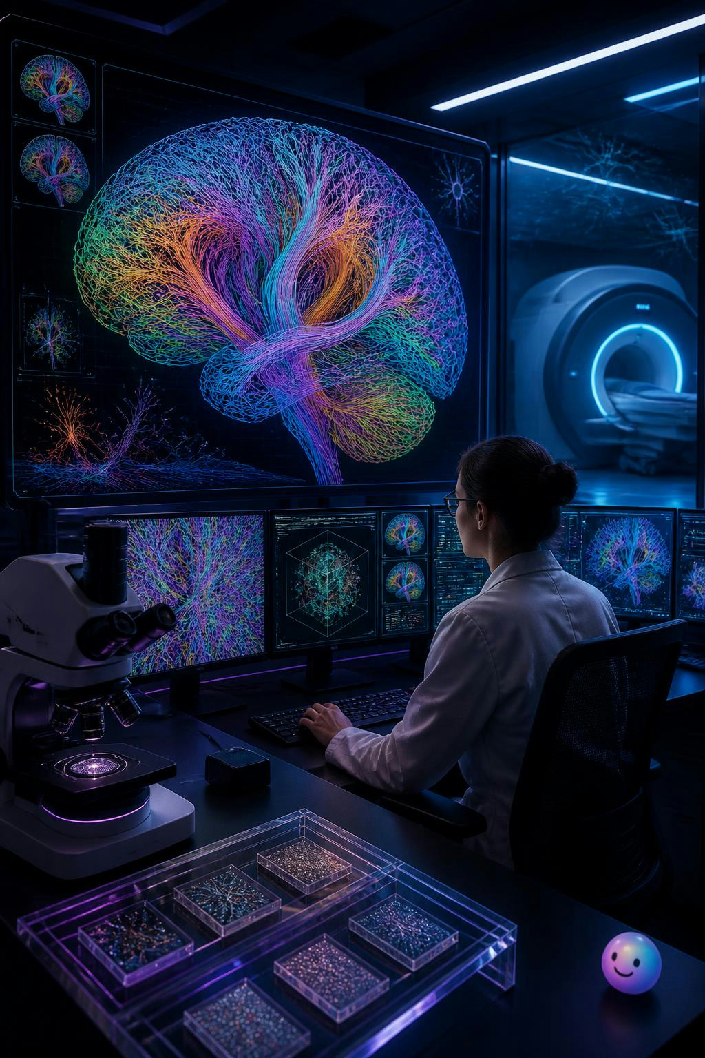 Mapping the connectome helps scientists trace the complex physical wiring of the brain.