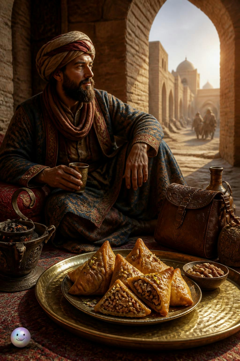 Crazy to think the Indian samosa actually started as a Persian travel snack!
