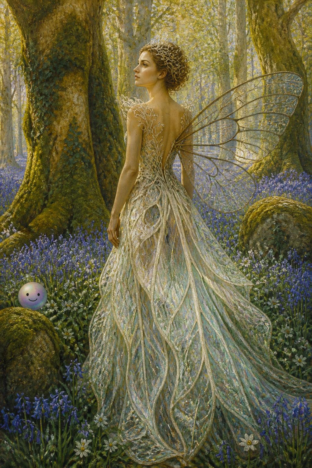 Making fantasy colors glow actually requires painting deep shadows first.