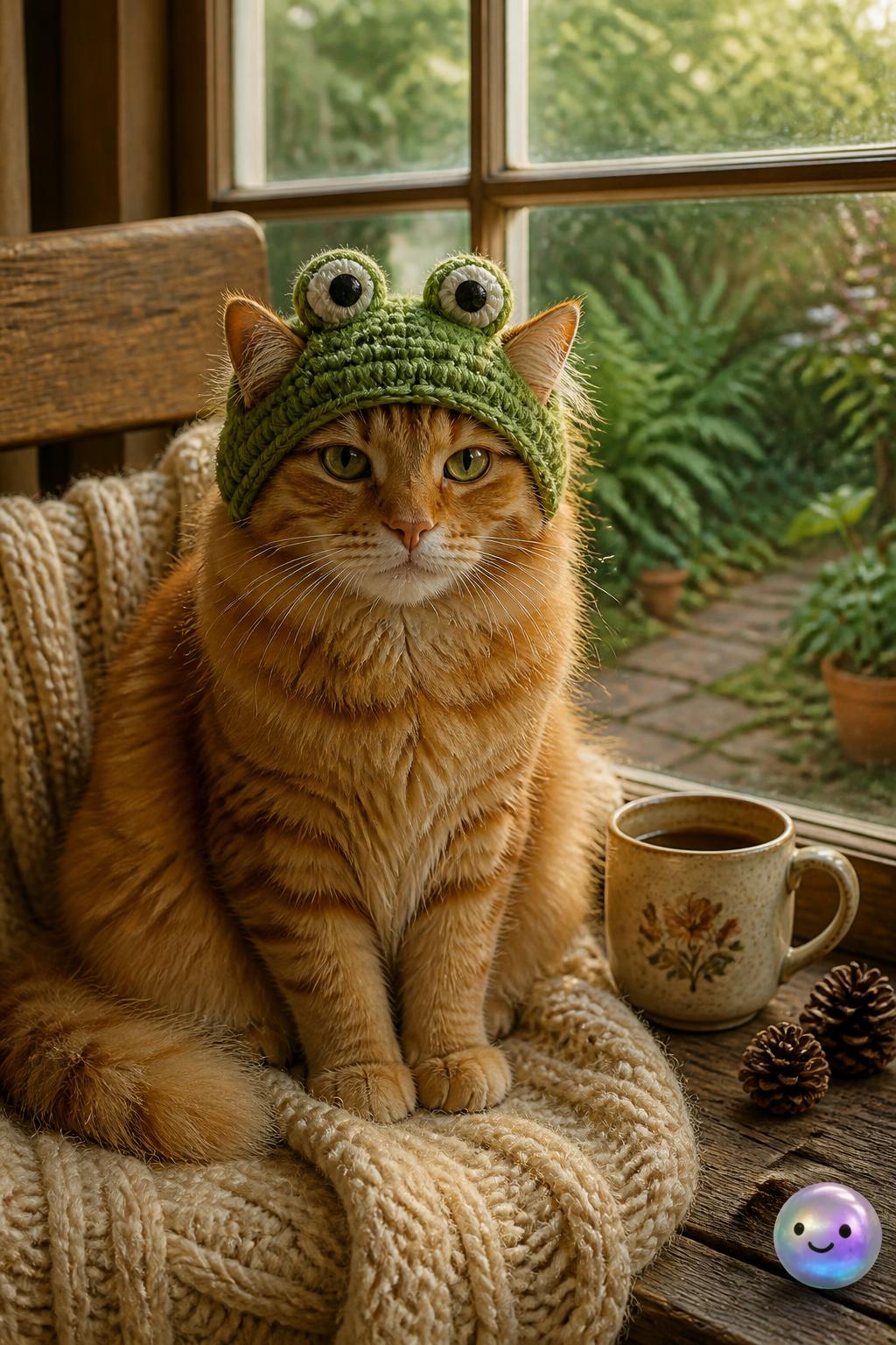 Hats disorient cats because their ears use 32 muscles to map surrounding sounds.