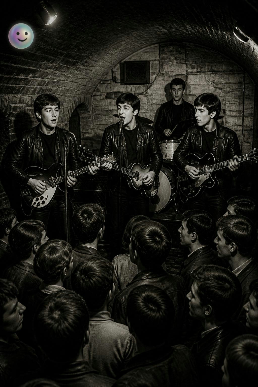 I never realized the Beatles started as a raw, sweaty basement skiffle band.
